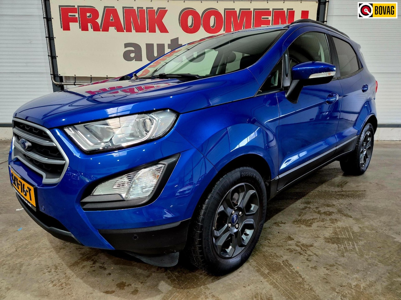 Ford EcoSport - 1.0 EcoBoost 100PK Trend Essential + Navi|Apple|Android|Verwarmde stoelen/voorraam|Cruise| - AutoWereld.nl