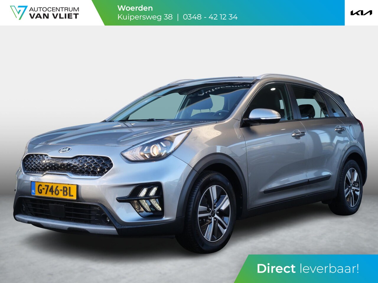 Kia Niro - 1.6 GDi Hybrid Dynamicline | Camera | Clima | Trekhaak | Carplay | - AutoWereld.nl