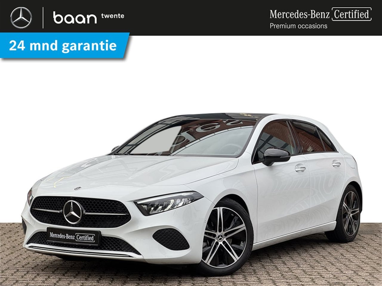 Mercedes-Benz A-klasse - A 180 Luxury Line Automaat | Nightpakket | Panoramadak | Achteruitrijcamera | Sfeerverlich - AutoWereld.nl