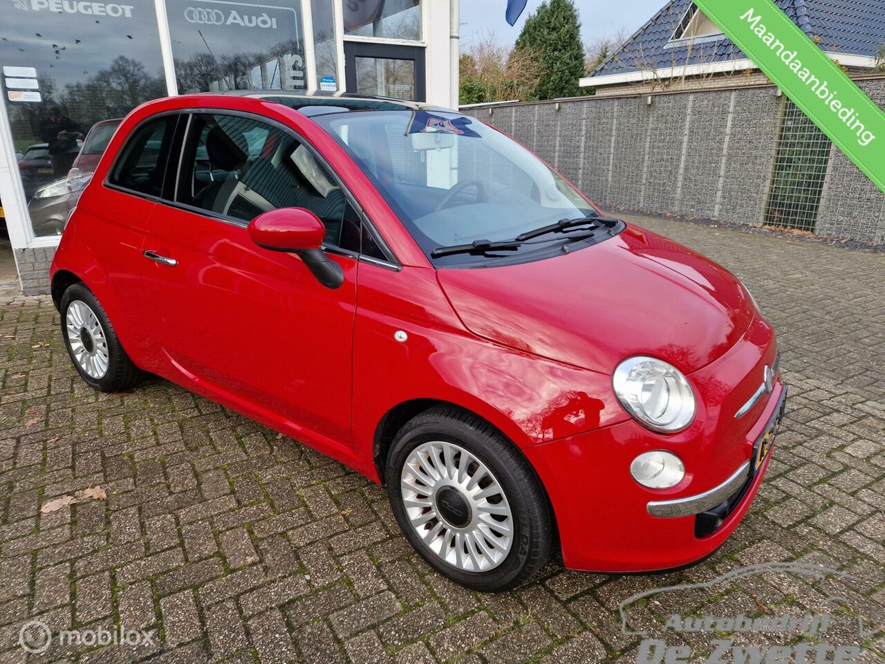 Fiat 500 - 1.2 Lounge Maandaanbieding !!!!! - AutoWereld.nl