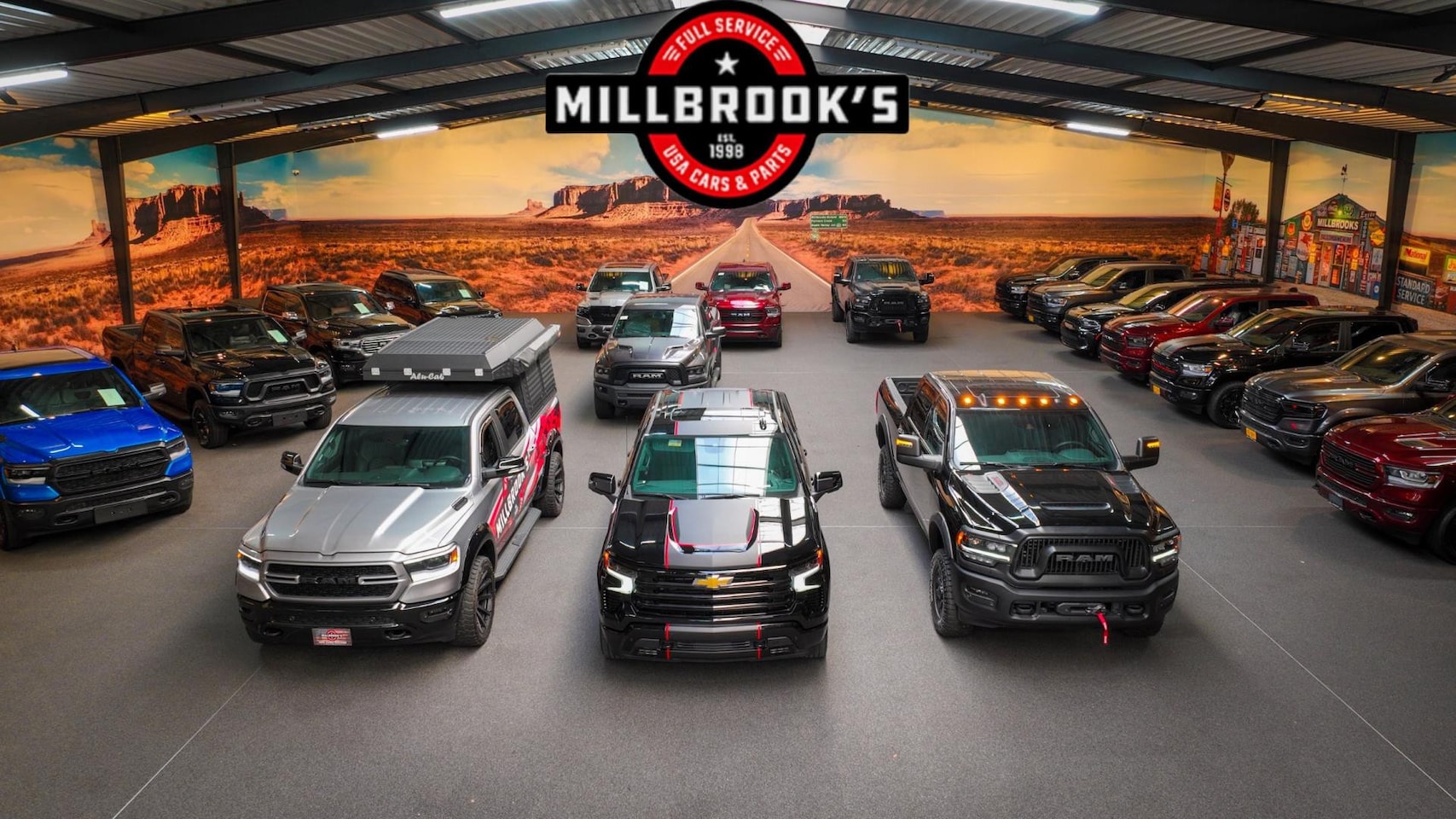 Dodge Ram Pick Up - Bij Millbrooks: Veel voorraad gebruikt en nieuwe BPM Vrije, RAM's, GMC en Chevrolet - AutoWereld.nl