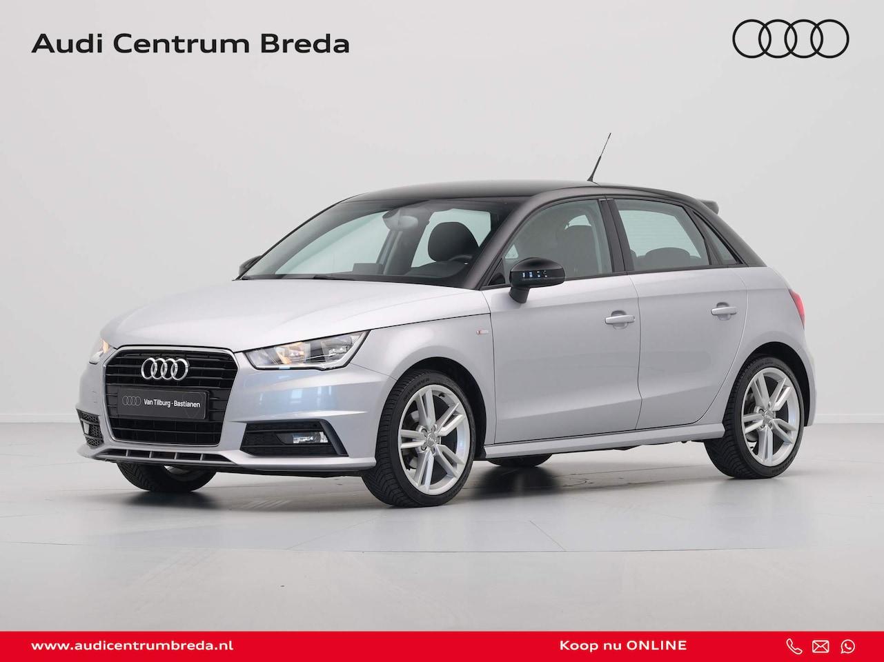 Audi A1 Sportback - 1.0 TFSI Adrenalin S-Line Navigatie Airco Cruise Lm Velgen - AutoWereld.nl