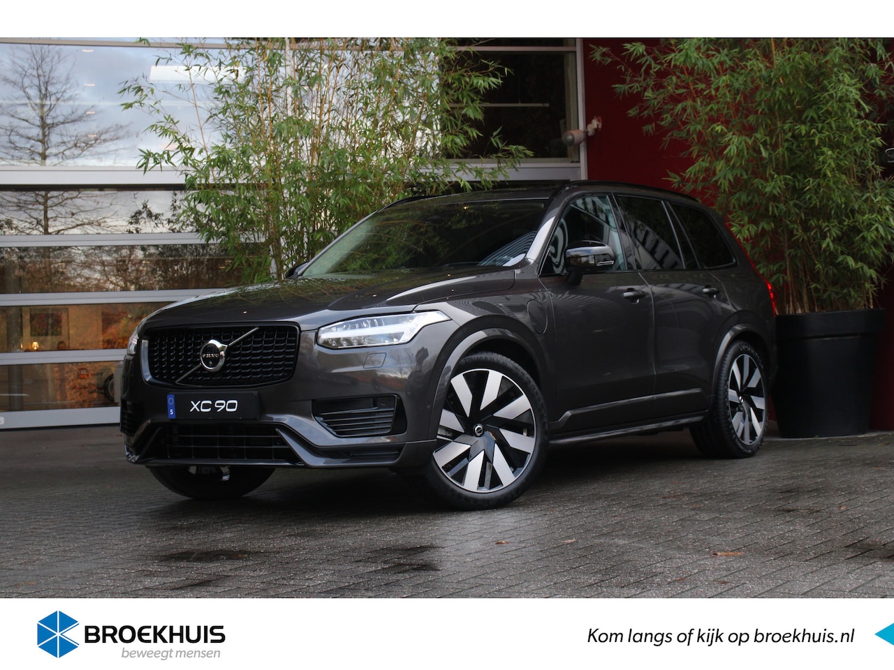 Volvo XC90 - T8 Plug-in hybrid AWD Ultra Dark | Luchtvering | Bowers&Wilkins | Massage | Stoelventilati - AutoWereld.nl