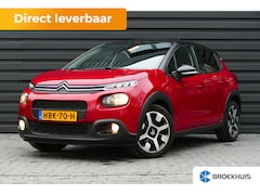 Citroën C3 - 1.2 PURETECH 110PK 5-DRS SHINE AUTOMAAT / NAVI / LED / CLIMA / PDC / PANO.DAK / WINTERPAKK