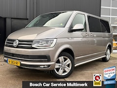 Volkswagen Transporter - L2H1 DC Highline PANO | LED | LEDER | 2x Schuifdeur | Standkachel