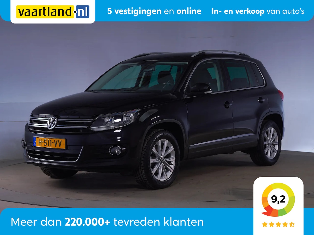 Volkswagen Tiguan - 1.4 TSI Sport&Style [ Airco Climate control Cruise Control ] - AutoWereld.nl