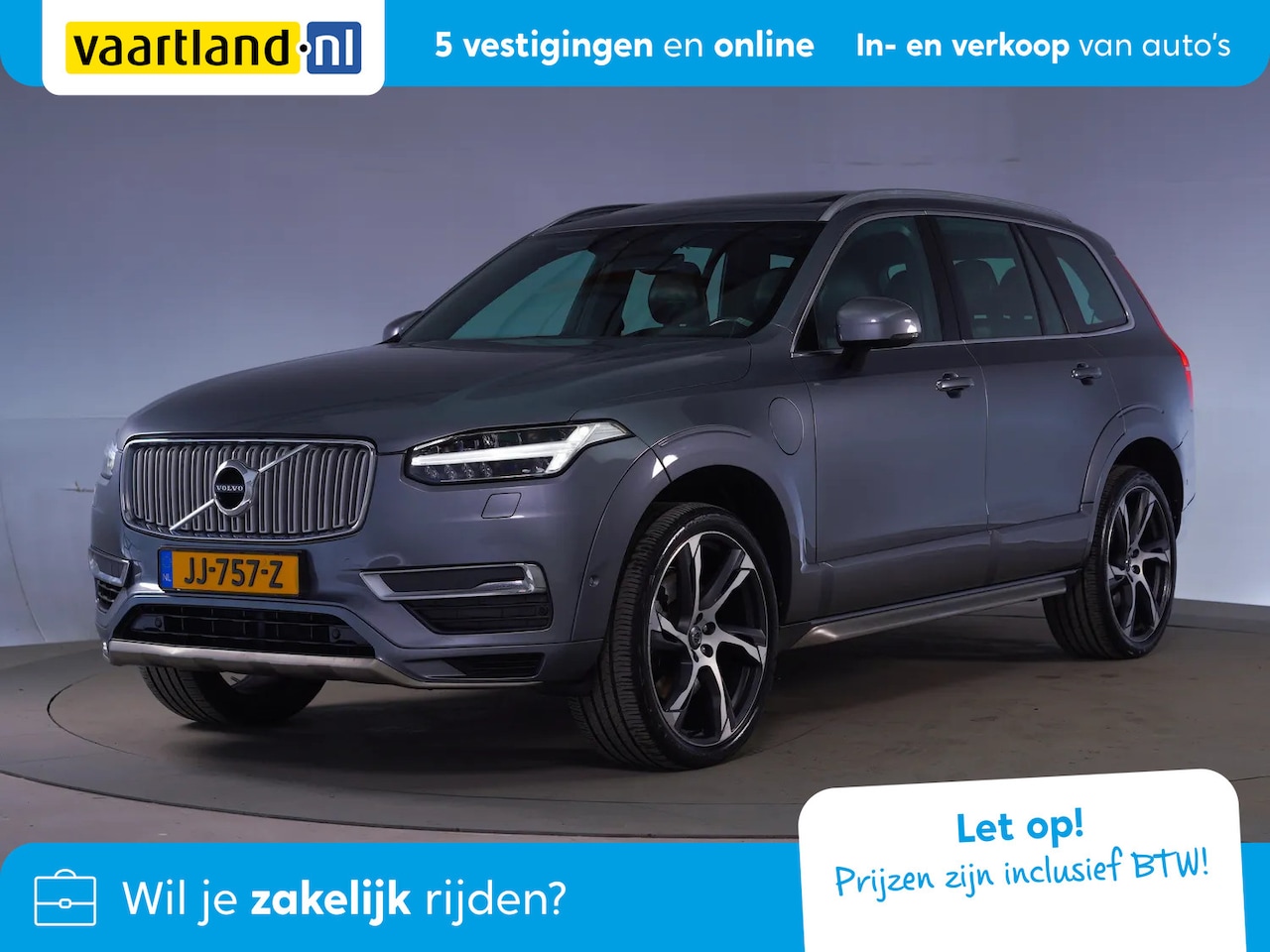 Volvo XC90 - T8 TWinEgine AWD Inscription 7P Aut [ Panoramdak Nappaleder Nav ] - AutoWereld.nl