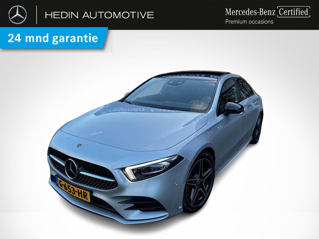 Mercedes-Benz A-klasse - A 200 Limousine Automaat AMG Line | Nightpakket | Distronic | Panoramadak | Advanced Sound - AutoWereld.nl