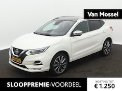 Nissan Qashqai - 1.3 DIG-T Tekna + | PANORAMADAK | BOSE | LEDER | NAVIGATIE | MEMORY STOELEN |