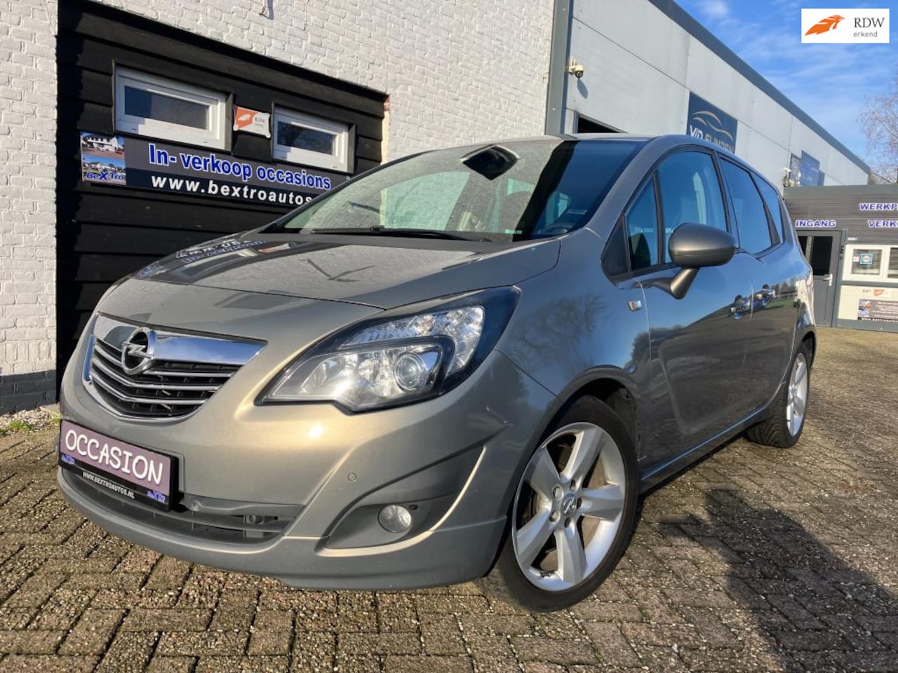 Opel Meriva - 1.4 Turbo 140 PK mega luxe uitv. CRUISE CLIMA NWSTAAT incl. apk + GROTE BEURT ALL-IN - AutoWereld.nl