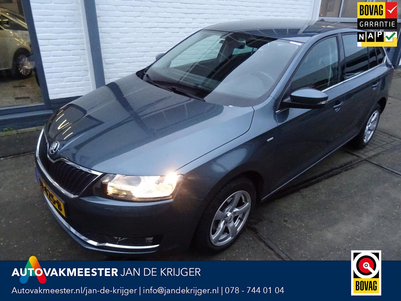 Skoda Rapid Spaceback - 1.0 TSI Greentech Clever 1.0 TSI Greentech Clever - AutoWereld.nl