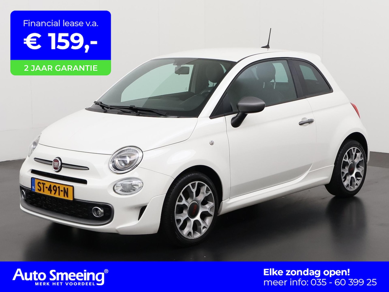 Fiat 500 - 0.9 TwinAir Turbo Sport | Navigatie | Lichtmetalen Velgen | Zondag Open! - AutoWereld.nl