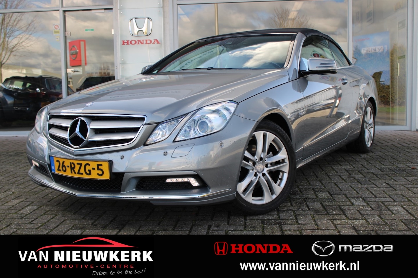 Mercedes-Benz E-klasse Cabrio - E200 Automaat Avantgarde Airscarf | Leder| Stoelverwarming | PDC - AutoWereld.nl