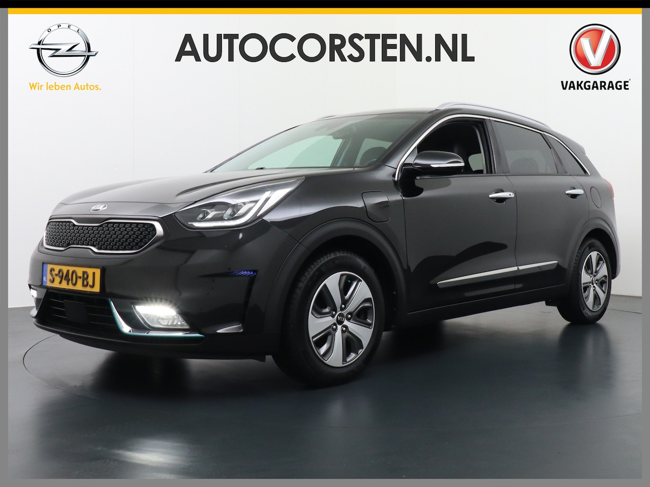 Kia Niro - 1.6GDi PHEV Hybride Autom6. 141PK Leder Trekhaak Cruise control adaptief Apple Carplay And - AutoWereld.nl