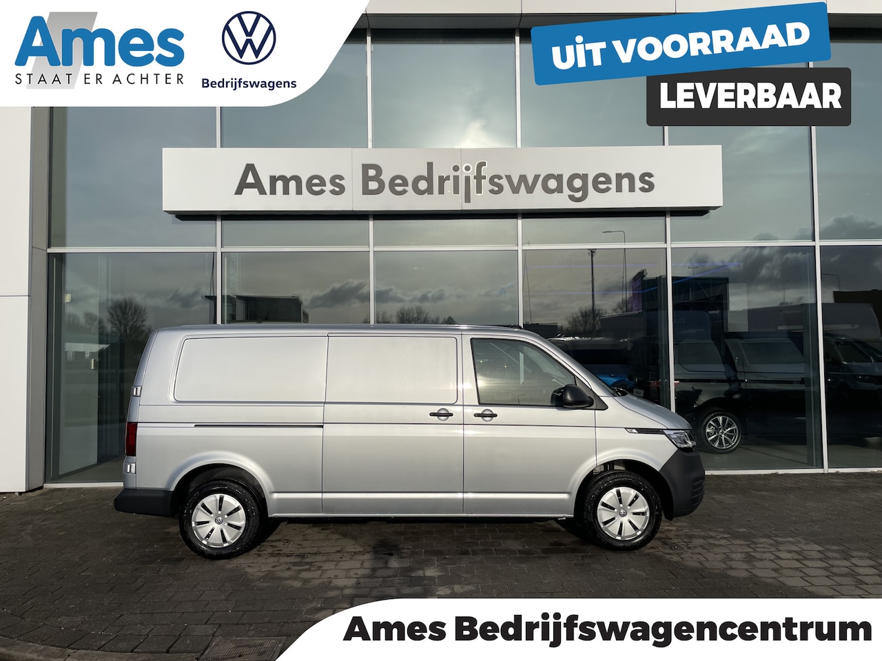 Volkswagen Transporter - 2.0 TDI L2 150PK hand | app connect | pdc | cruise - AutoWereld.nl