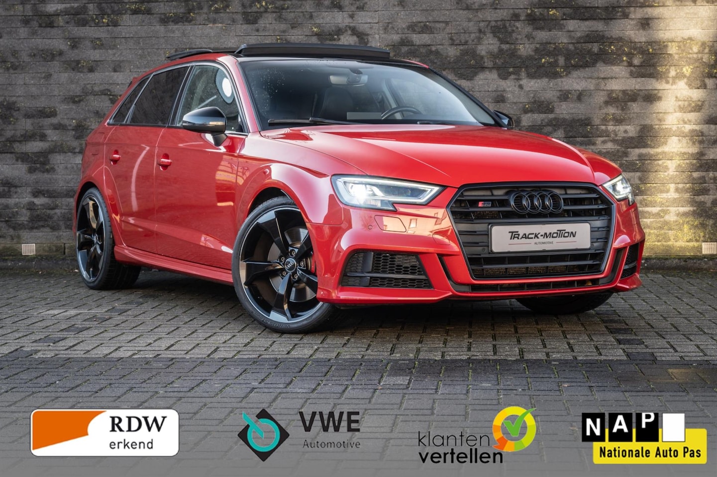 Audi A3 Sportback - 2.0 TFSI S3 quattro Pro Line Plus 2.0 TFSI S3 quattro Pro Line Plus - AutoWereld.nl