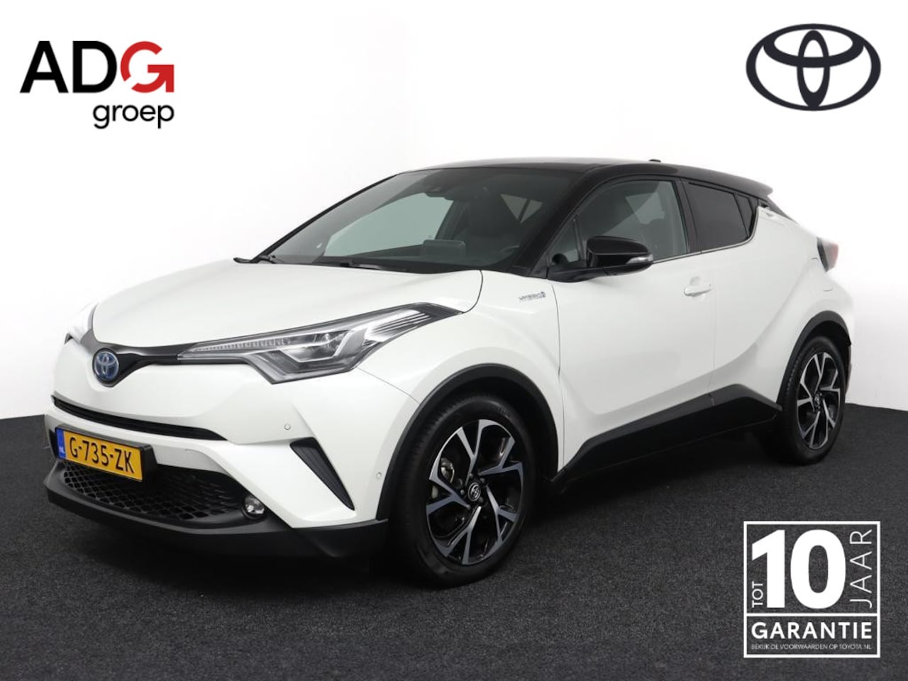 Toyota C-HR - 1.8 Hybrid Style Ultimate | leder bekleding | dodehoek detectie | Parkeersensoren | Trekha - AutoWereld.nl