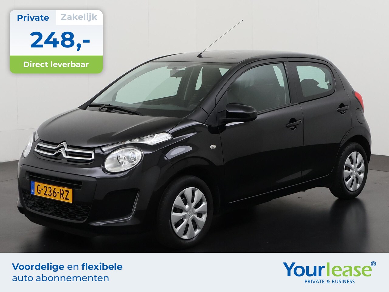 Citroën C1 - 1.0 VTi Feel | All-in 248,- Private Lease | Zondag Open! - AutoWereld.nl