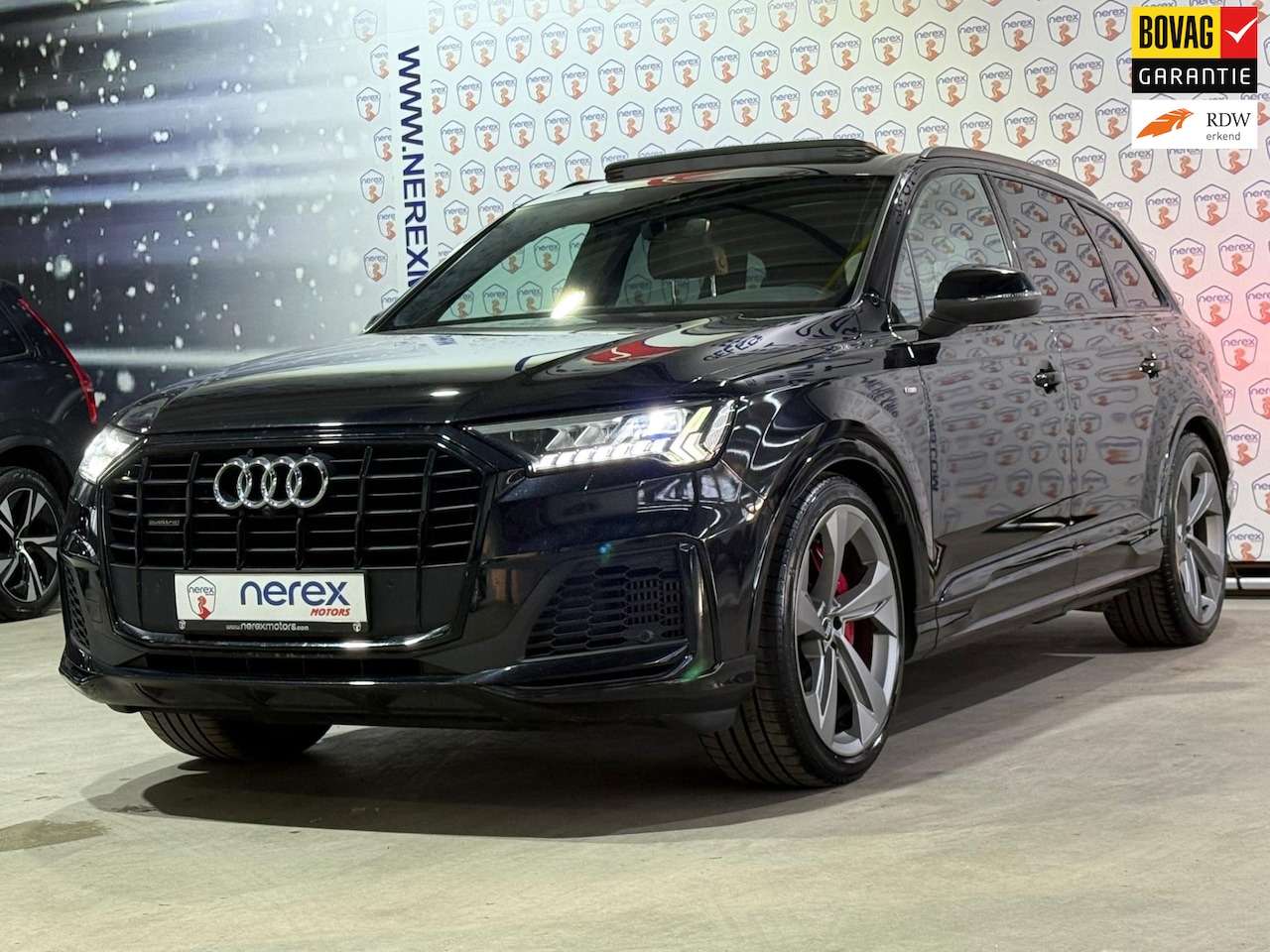 Audi Q7 - 60 TFSI e quattro Pro Line S Competition | Pano | 22 Inch | Trekhaak - AutoWereld.nl