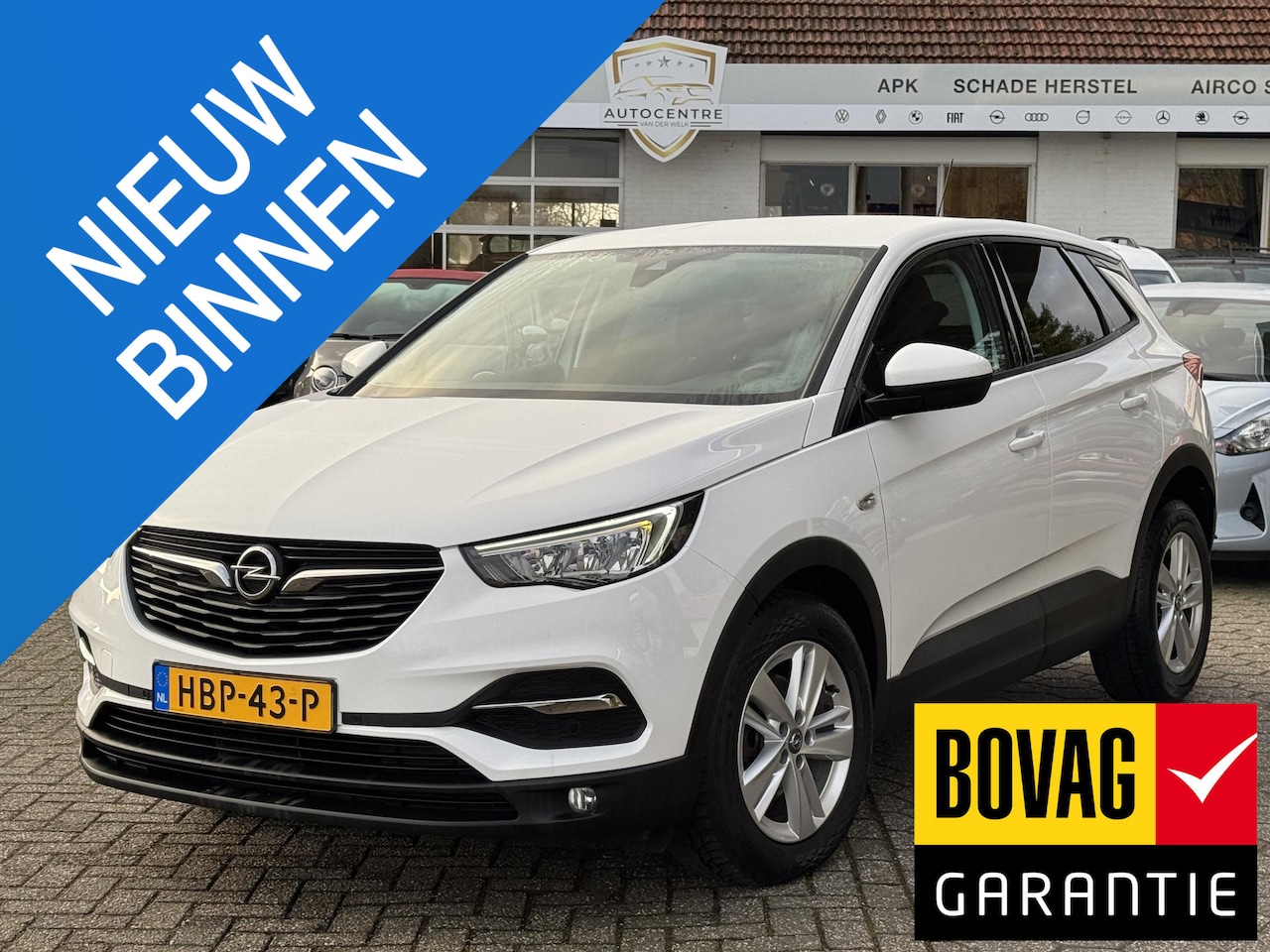 Opel Grandland X - 1.2 Turbo Edition AUTOMAAT | KLIMA | CAMERA | BOVAG! - AutoWereld.nl