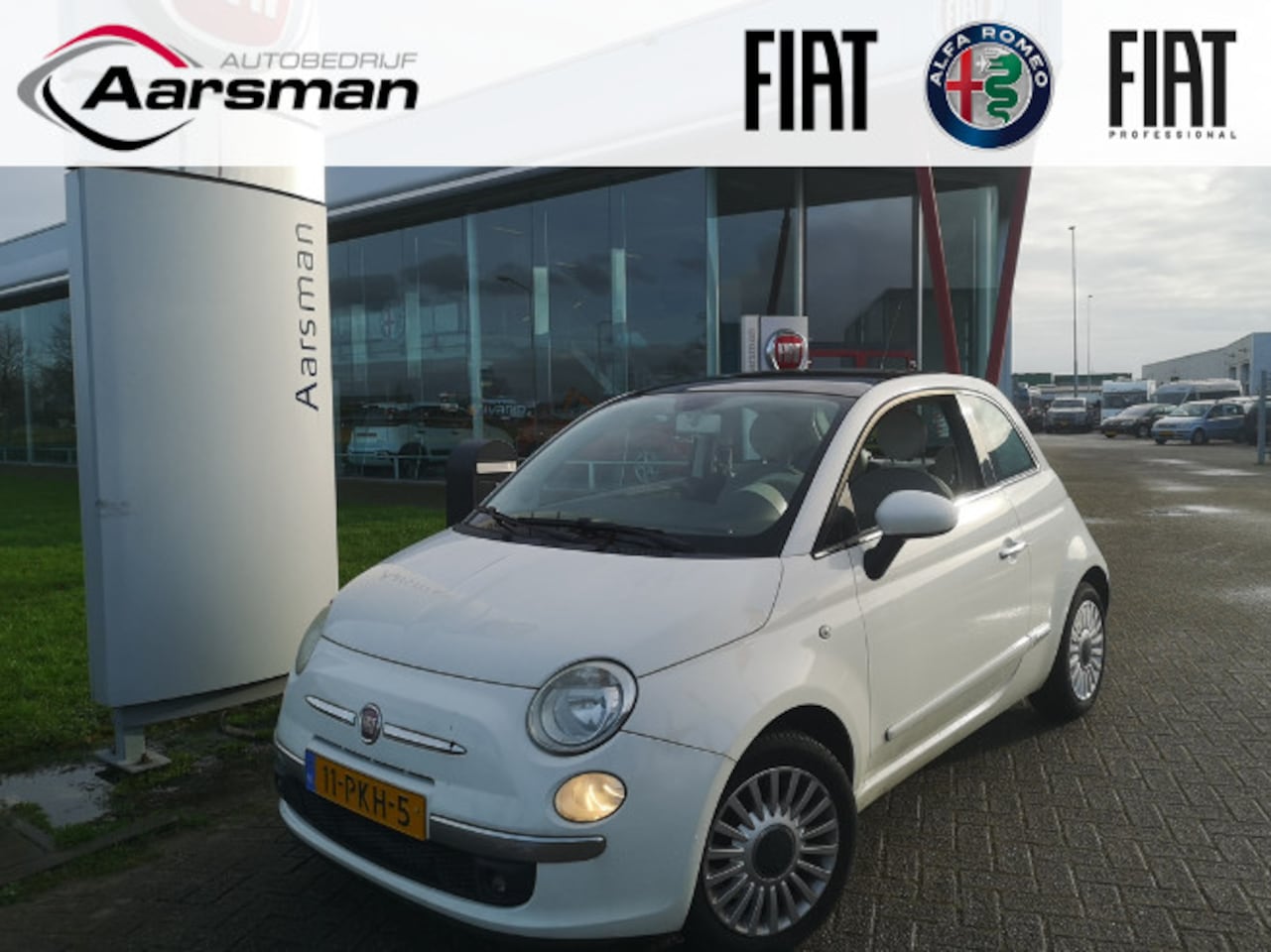 Fiat 500 - 1.2 Lounge | Automaat | Bluetooth | Climate control - AutoWereld.nl