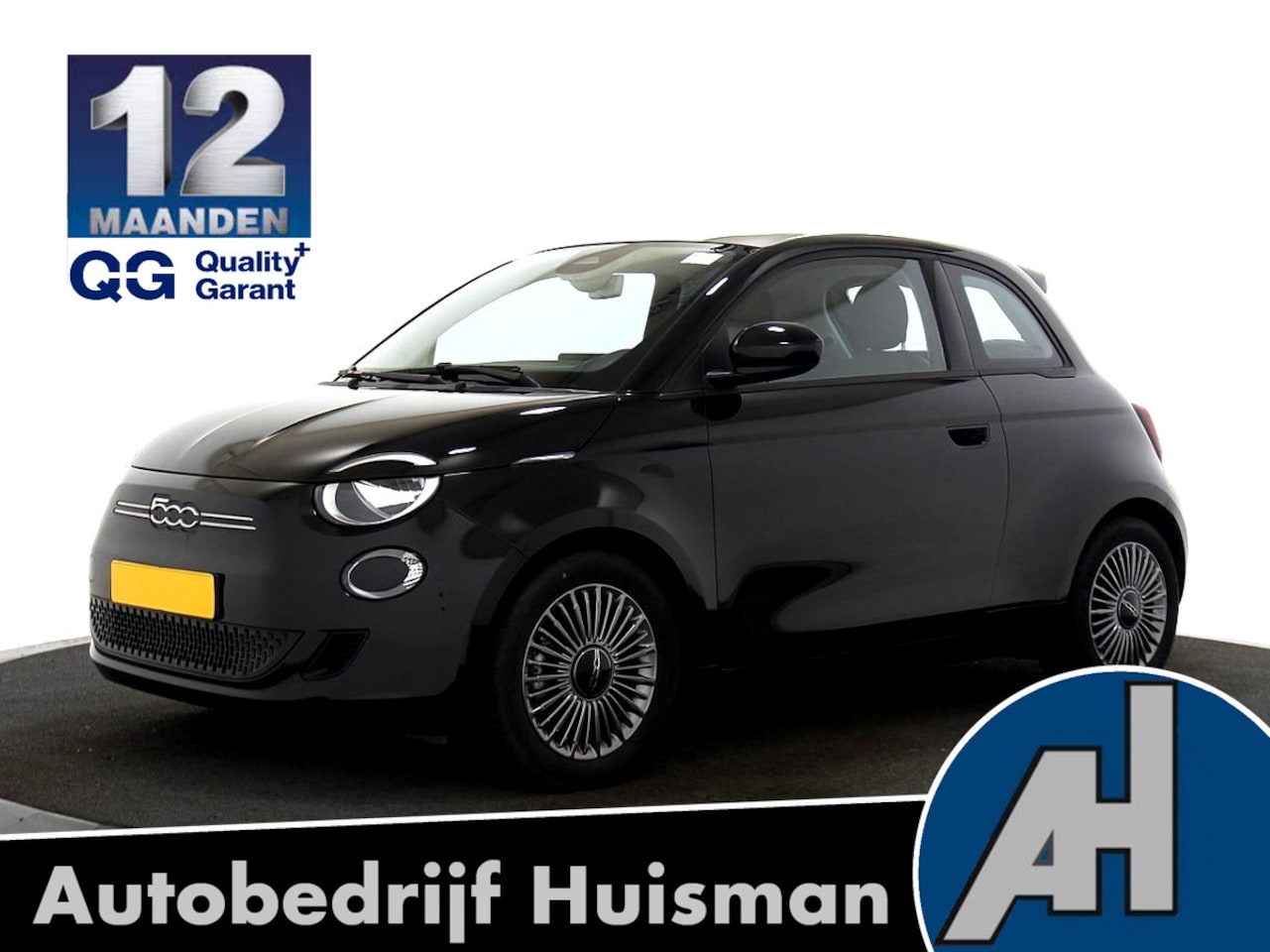 Fiat 500e - Icon 42 kWh PANORAMADAK + CAMERA + CLIMA + CRUISE + LANE ASSIST + NAVI GROOT SCHERM + APPL - AutoWereld.nl