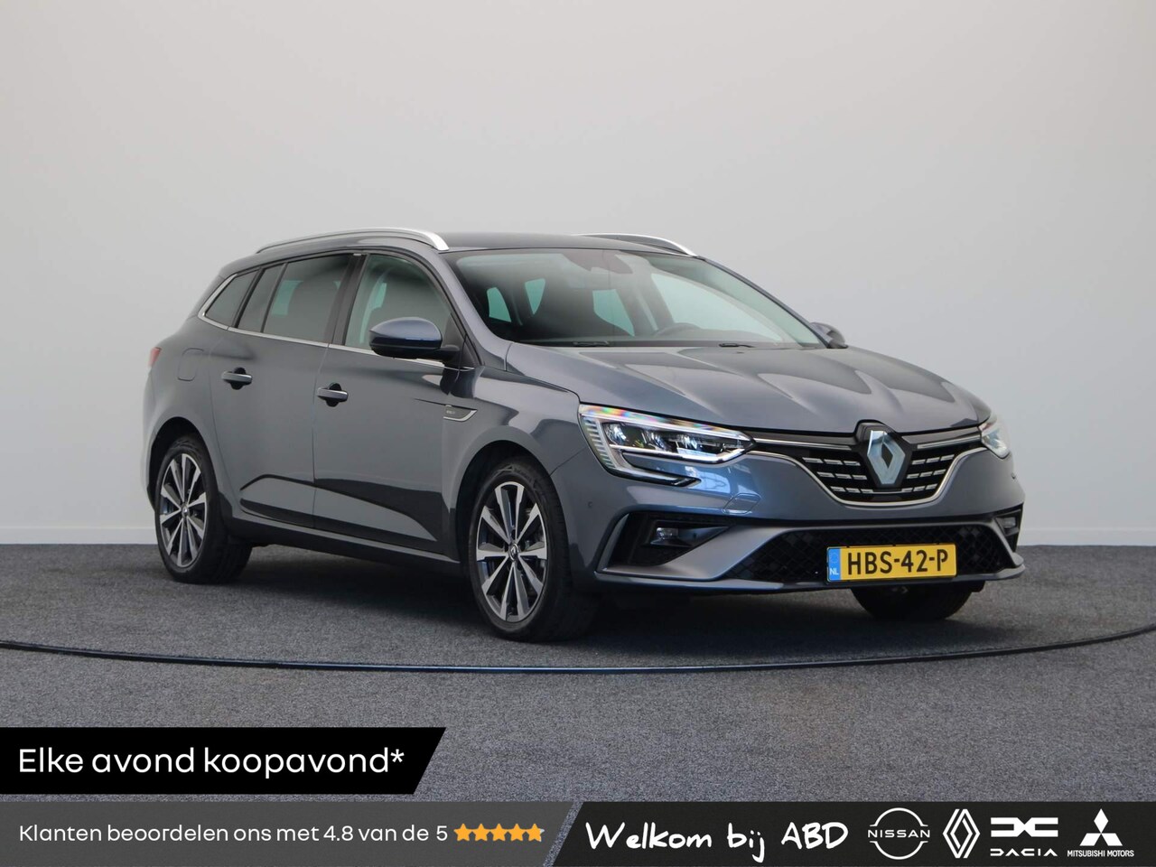 Renault Mégane E-Tech - Estate Plug-In Hybrid 160pk R.S. Line | Stoelverwarming | Adaptieve Cruise Control | Achte - AutoWereld.nl