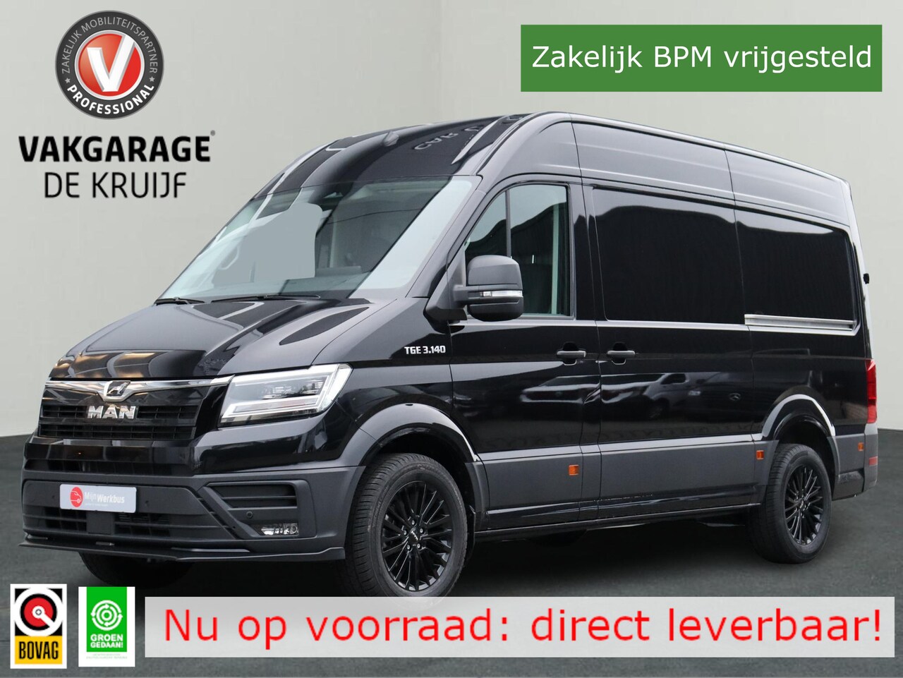 MAN TGE - 35 2.0 L3H3 140pk Automaat FACELIFT 2x schuif | LED | Navi - AutoWereld.nl