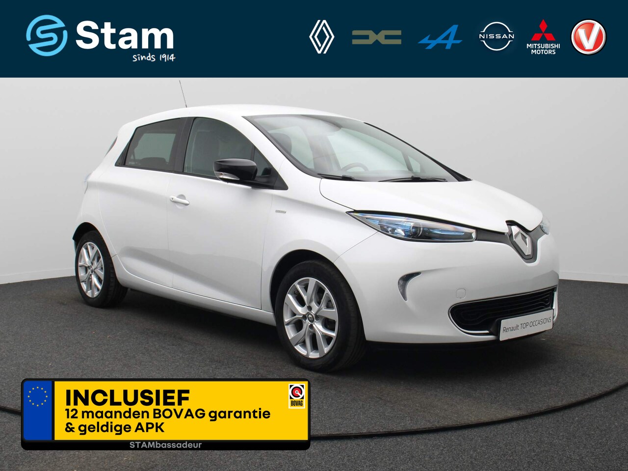 Renault Zoe - R110 Limited 41 kWh Incl Batterij KOOPBATTERIJ Camera | Climate | Navi | Stoelverw. - AutoWereld.nl