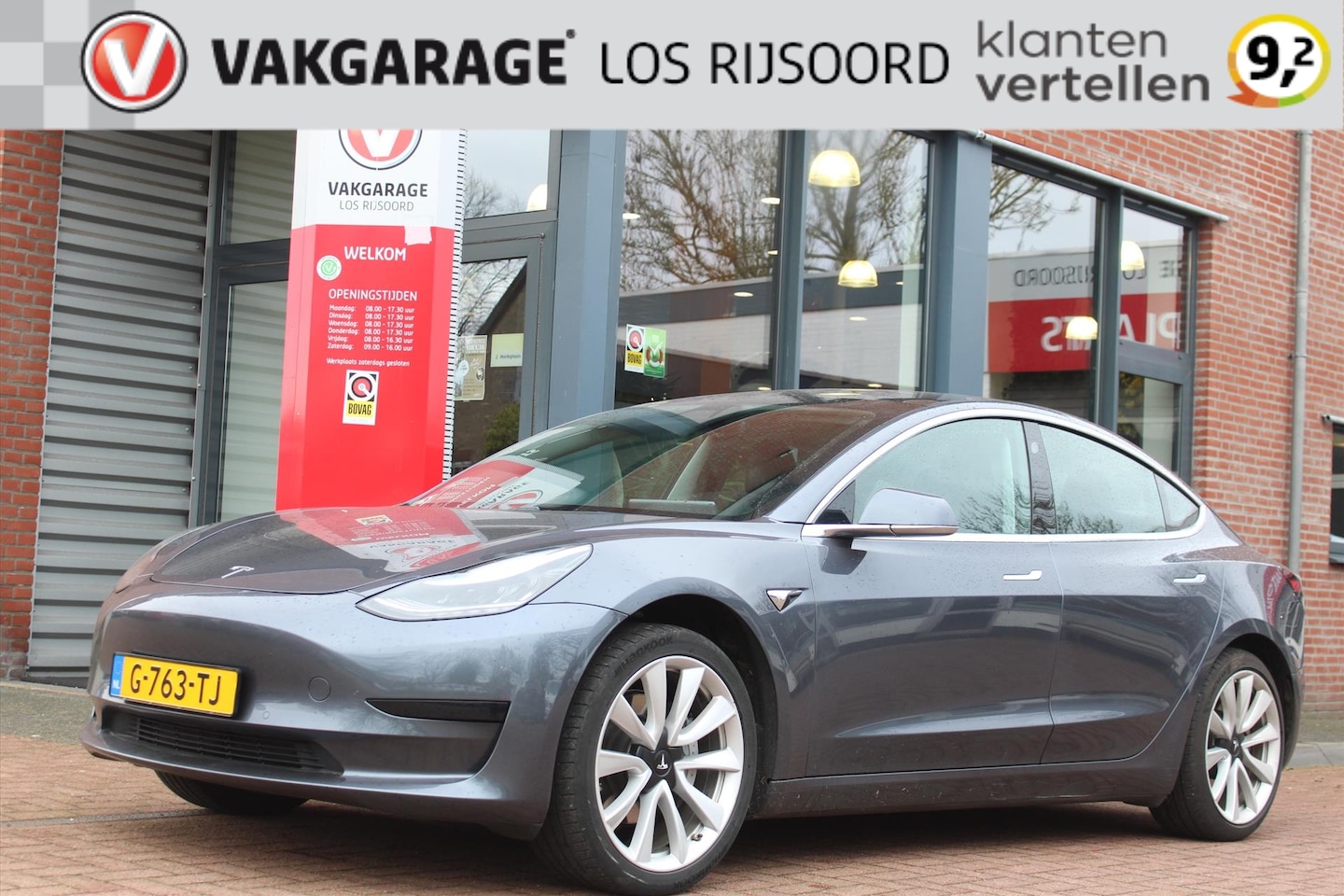 Tesla Model 3 - Standard Plus | Trekhaak | 40 x Tesla direct leverbaar | Auto- Pilot | Orig. NL | - AutoWereld.nl