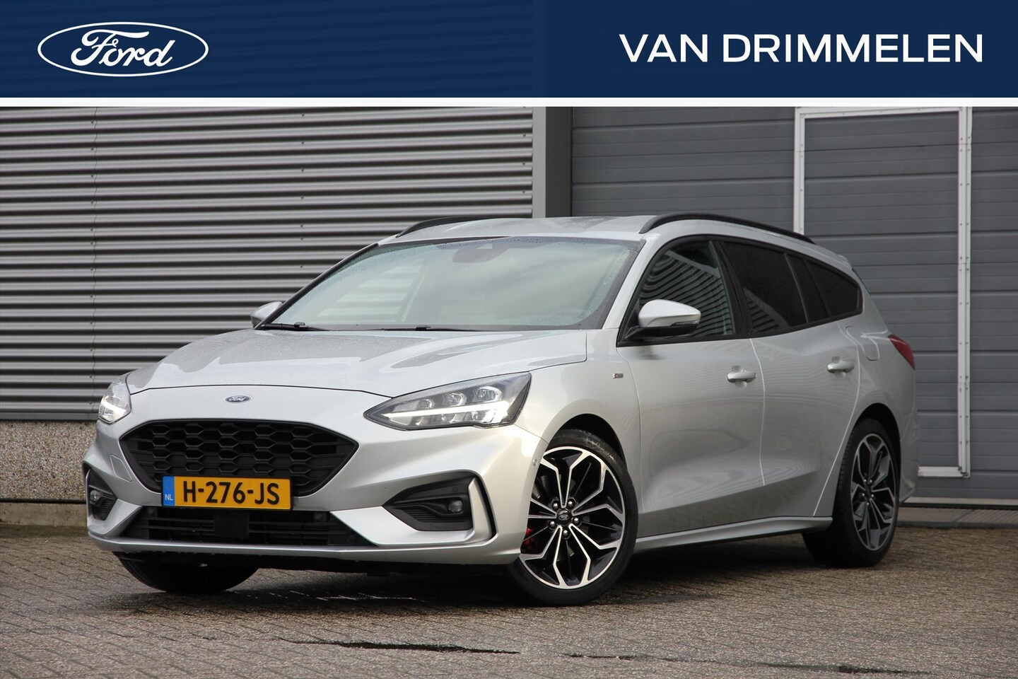 Ford Focus Wagon - 1.0 EcoBoost 125pk ST-Line Business 'Moondust Silver' | AGR Stoelen | Winter Pack | Adapti - AutoWereld.nl