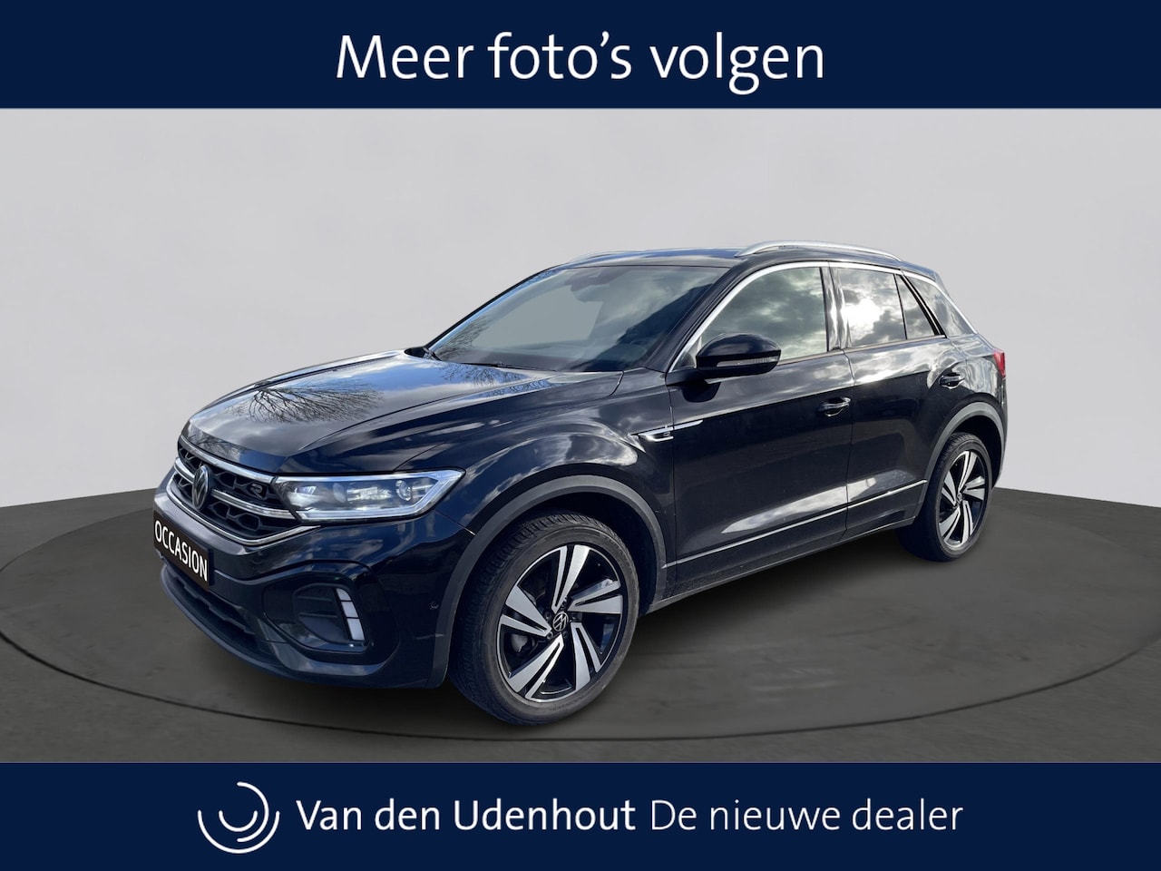 Volkswagen T-Roc - 1.5 TSI 150pk R-Line Business DSG / Navigatie / Stoelverwarming / Camera - AutoWereld.nl