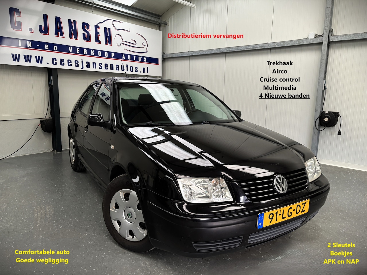 Volkswagen Bora - 2.0 Comfortline Distr.riem vervangen! - AutoWereld.nl