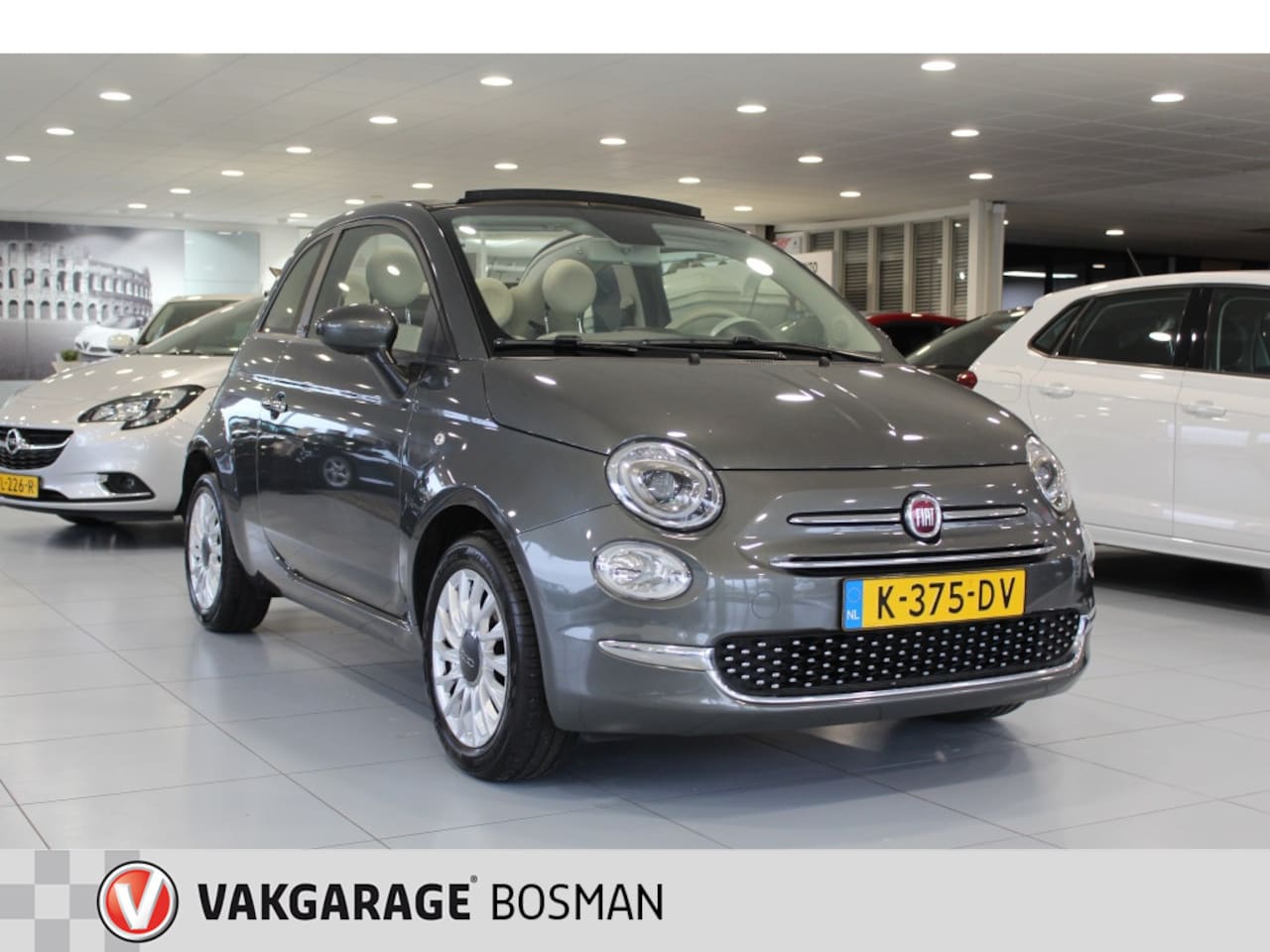 Fiat 500 C - 1.0 Hybr. Lounge/CARPLAY/PDC/CRUISE - AutoWereld.nl