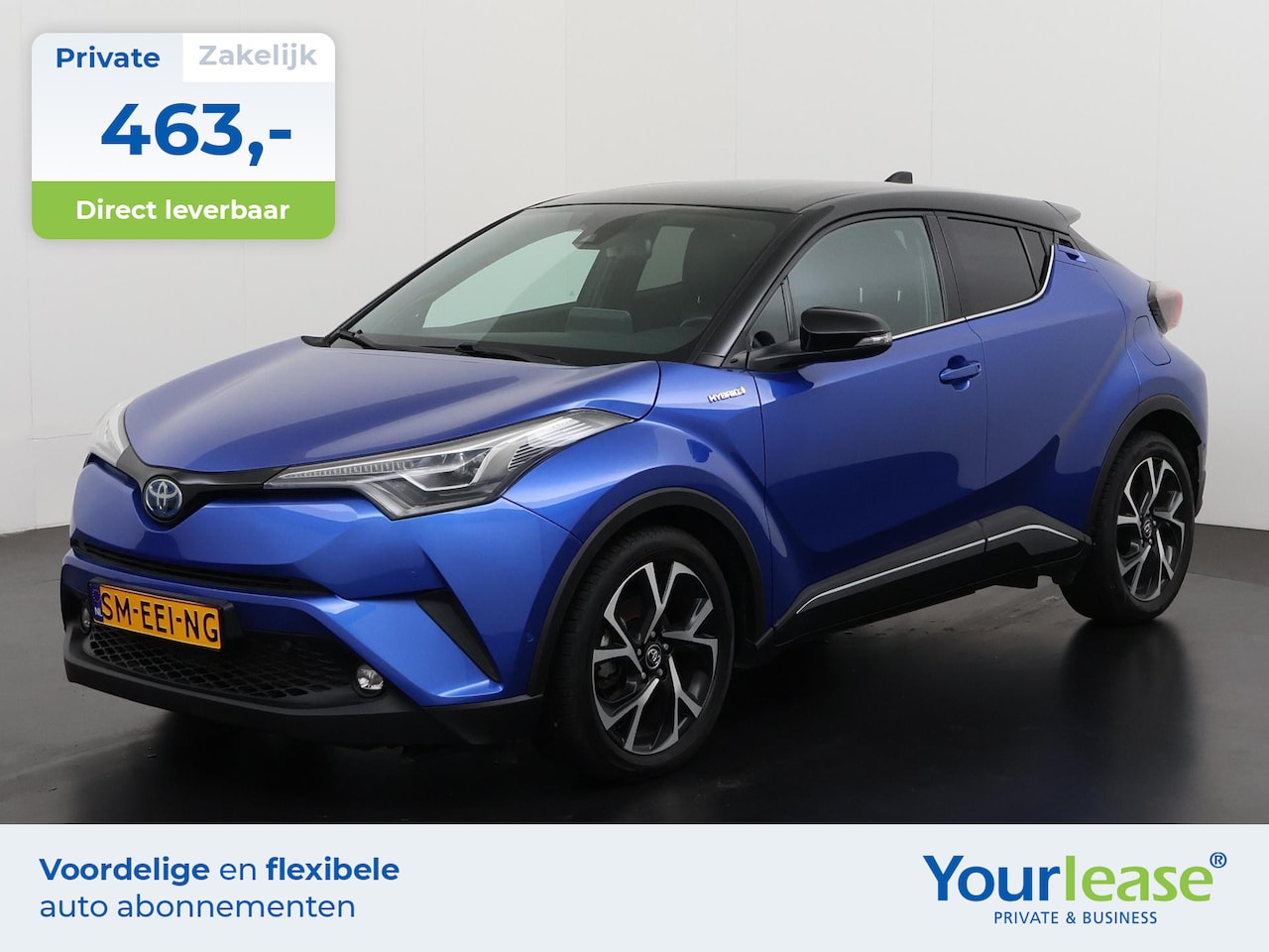 Toyota C-HR - 1.8 Hybrid Bi-Tone | All-in 463,- Private Lease | Zondag Open! - AutoWereld.nl