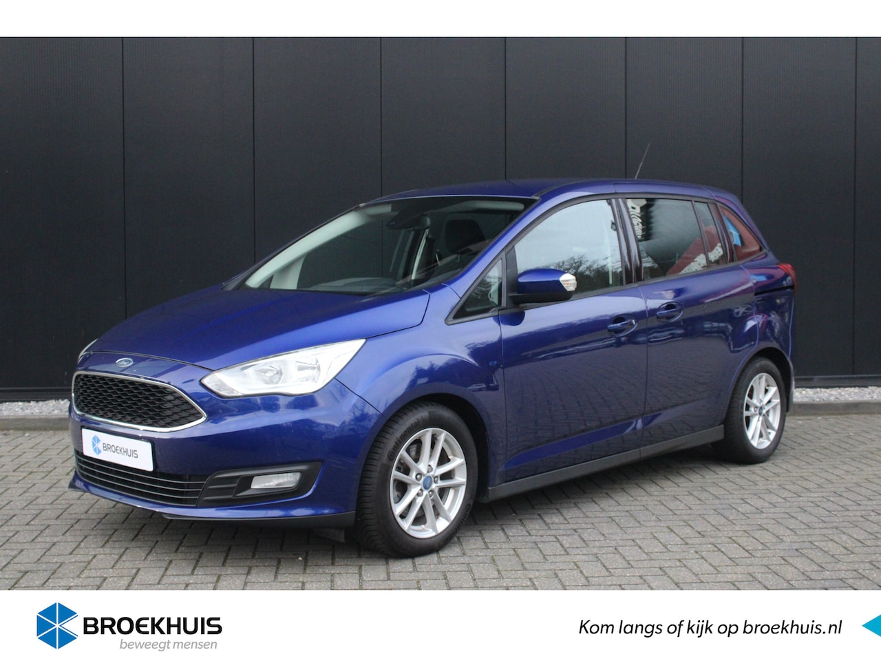 Ford Grand C-Max - 1.0 125pk Trend | 1e eigenaar | 100% dealer onderhouden | 1e eigenaar | Navigatie incl. bl - AutoWereld.nl