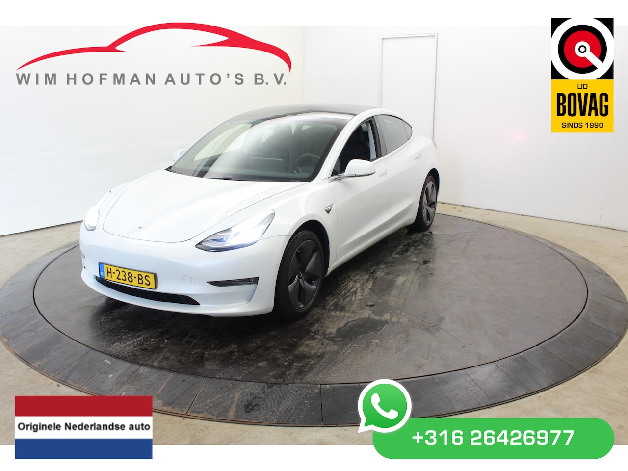 Tesla Model 3 - Long Range RWD Long Range AWD 75 kWh Autopilot Trekhaak FSD Comp leder Panodak Camera - AutoWereld.nl