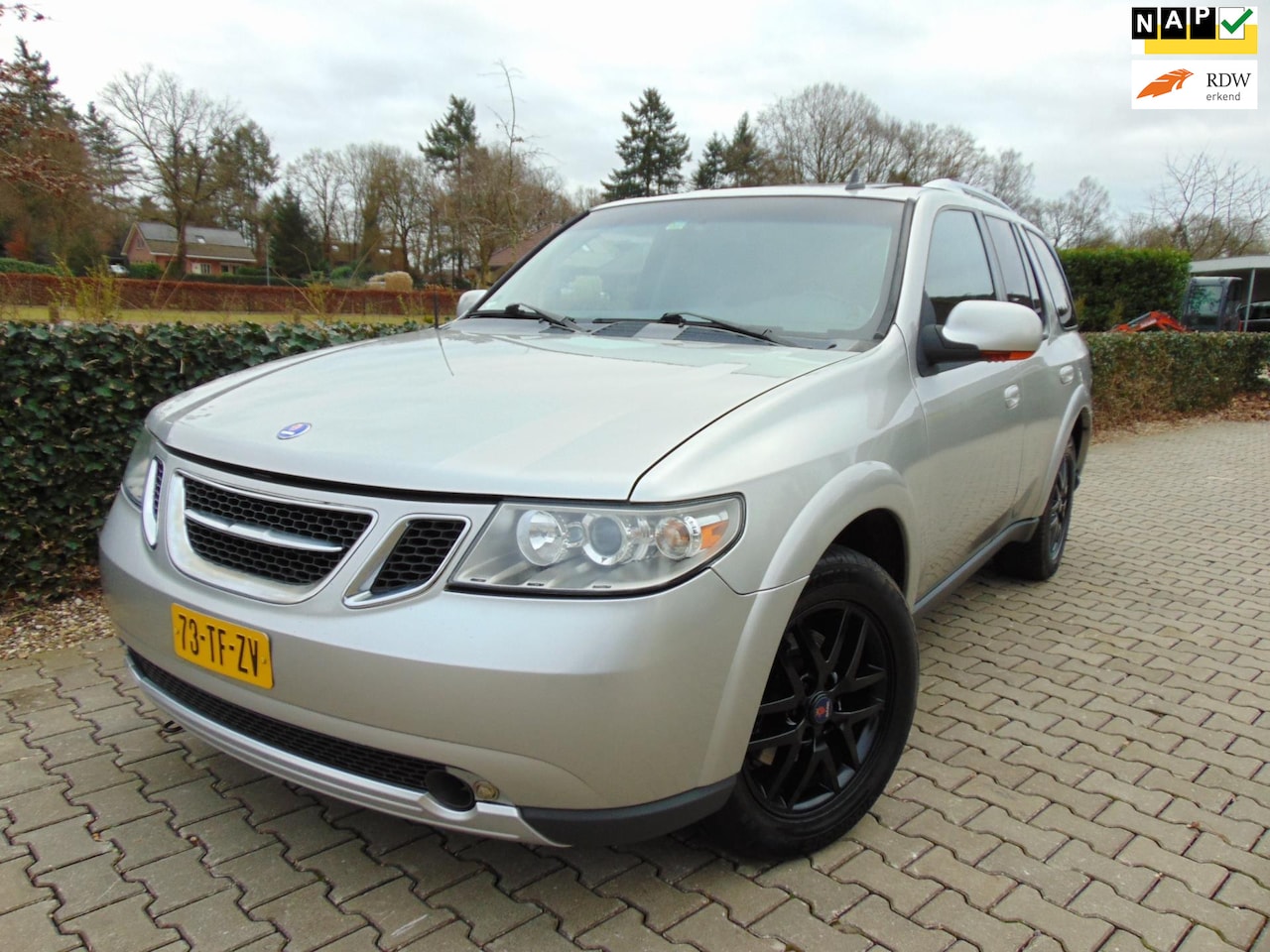 Saab 9-7X - 4.2 Automaat , LPG G3 , Clima / Cruise / Leder / Isofix / Pdc / Xenon / 18 Inch Lm Velgen - AutoWereld.nl