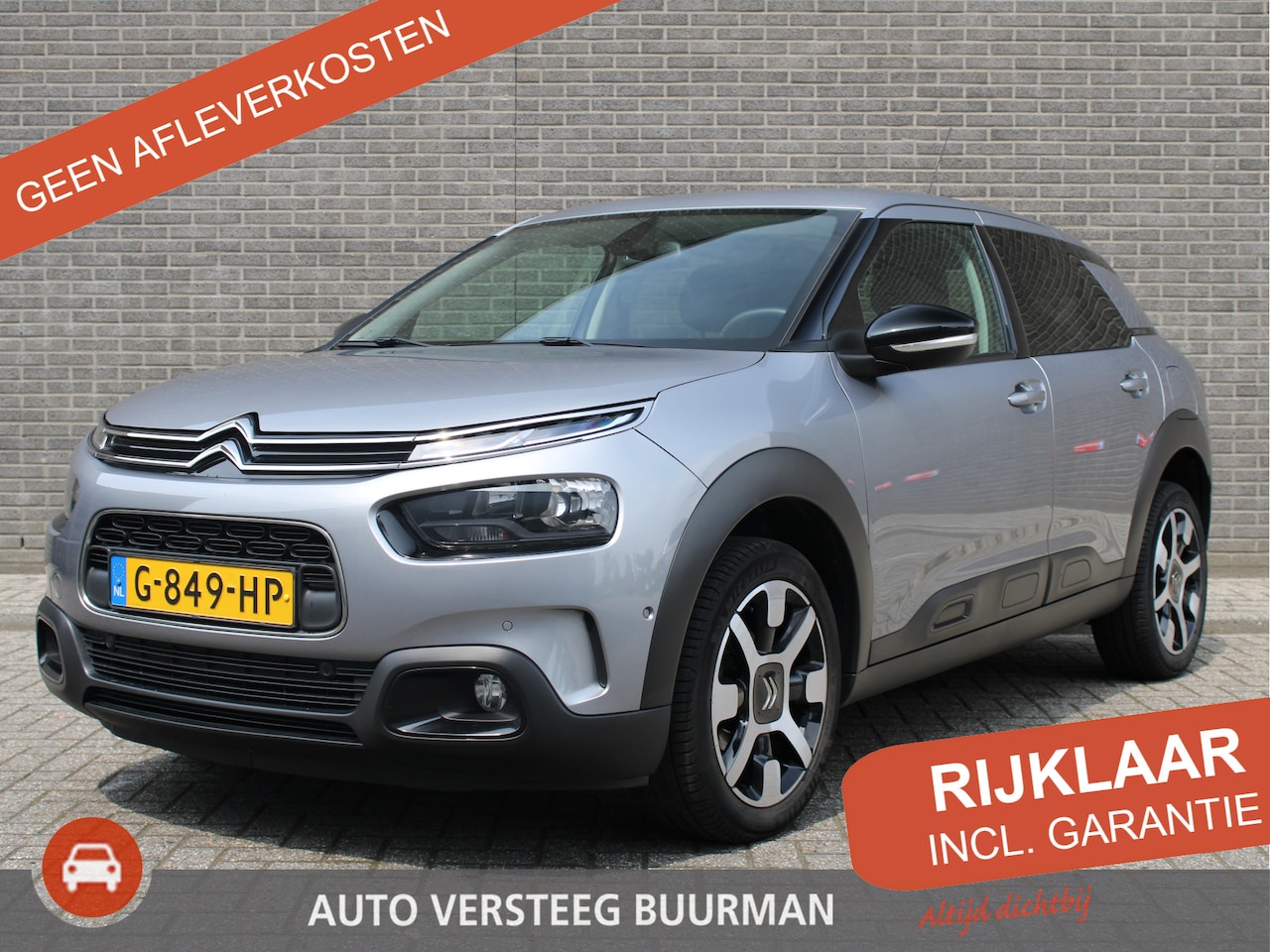 Citroën C4 Cactus - 1.2 PureTech Feel Navigatie, Dodehoek sensor, Cruise/ClimateControl, Applecarpl./Andr. Aut - AutoWereld.nl