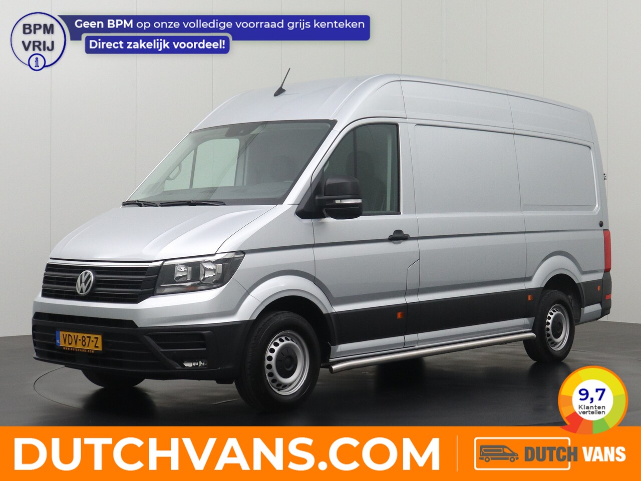 Volkswagen Crafter - 2.0TDI 140PK L3H3 Highline | Navigatie | Camera | 3000Kg Trekhaak - AutoWereld.nl