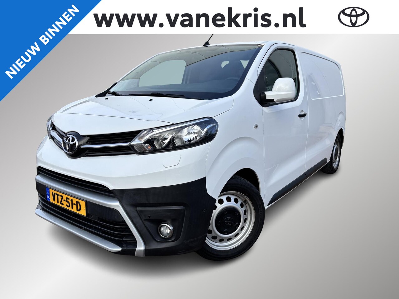 Toyota ProAce Worker - 1.6 D-4D Cool Comfort Parkeersensoren,Trekhaak , Dodehoek detectie, Airco, 6 bak - AutoWereld.nl