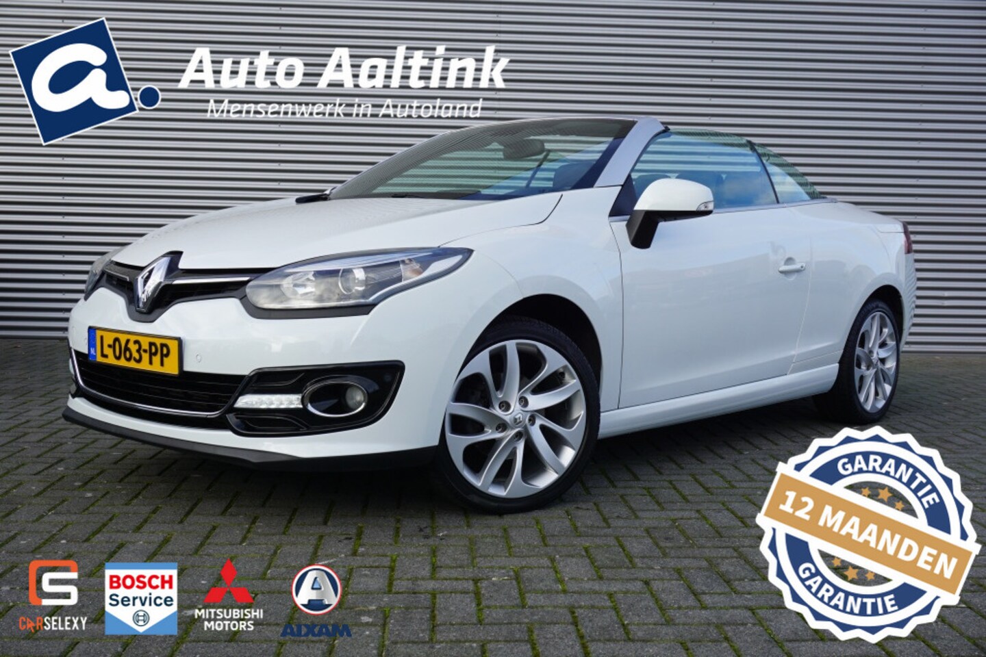 Renault Mégane coupé cabriolet - 132PK Privilège LEER | STOELVERW. | NAVI | PARKSENS V+A | LUXE! - AutoWereld.nl