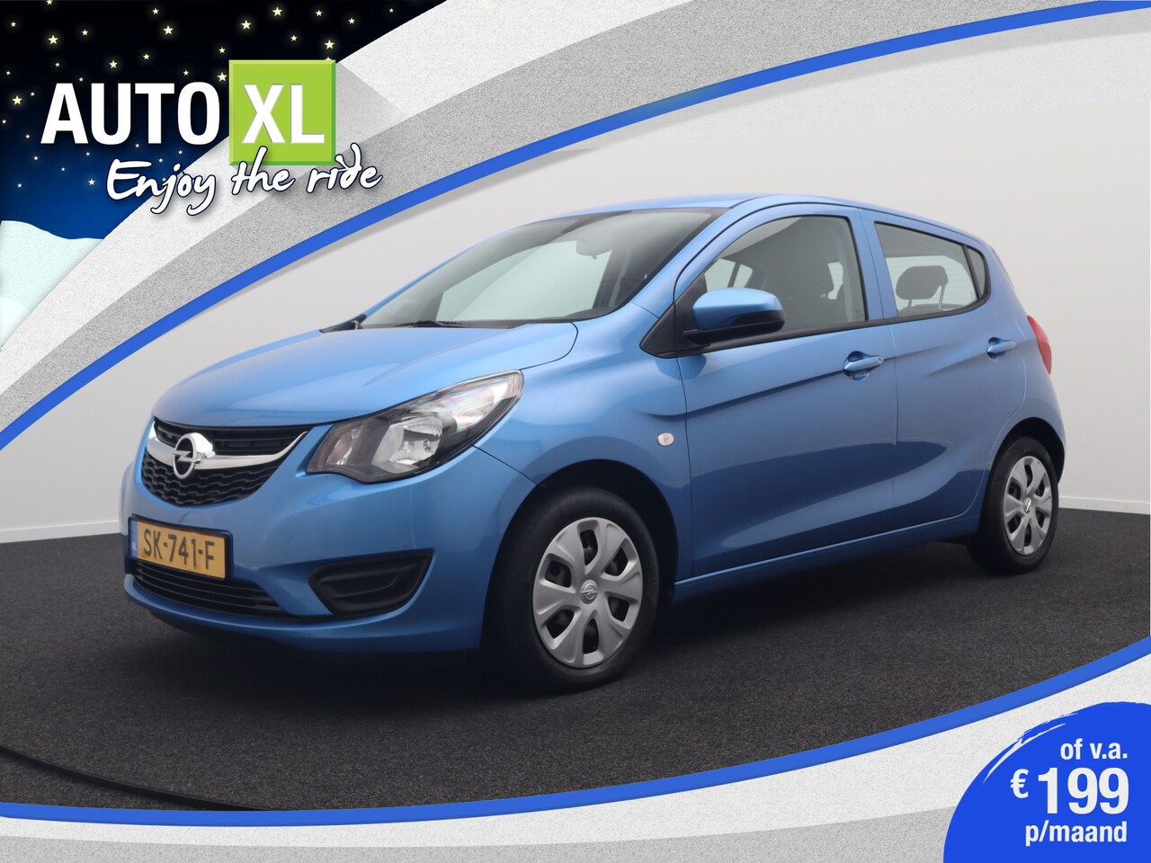 Opel Karl - 1.0 ecoFLEX Edition 75 PK Airco Bluetooth Cruise - AutoWereld.nl