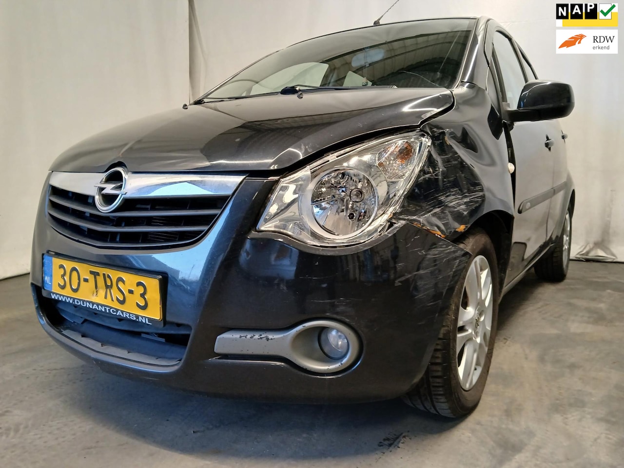 Opel Agila - 1.0 Edition - Frontschade - Linker Zijschade - Motormanagement Brandt - AutoWereld.nl