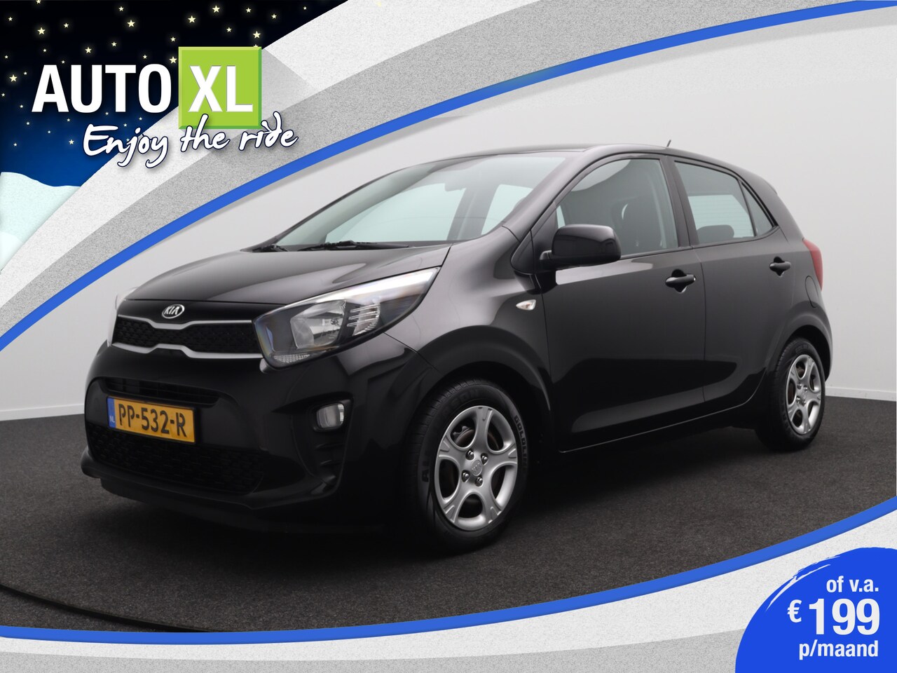 Kia Picanto - 1.0 CVVT EconomyPlusLine NW-Model 5-Deurs Bluetooth Airco - AutoWereld.nl