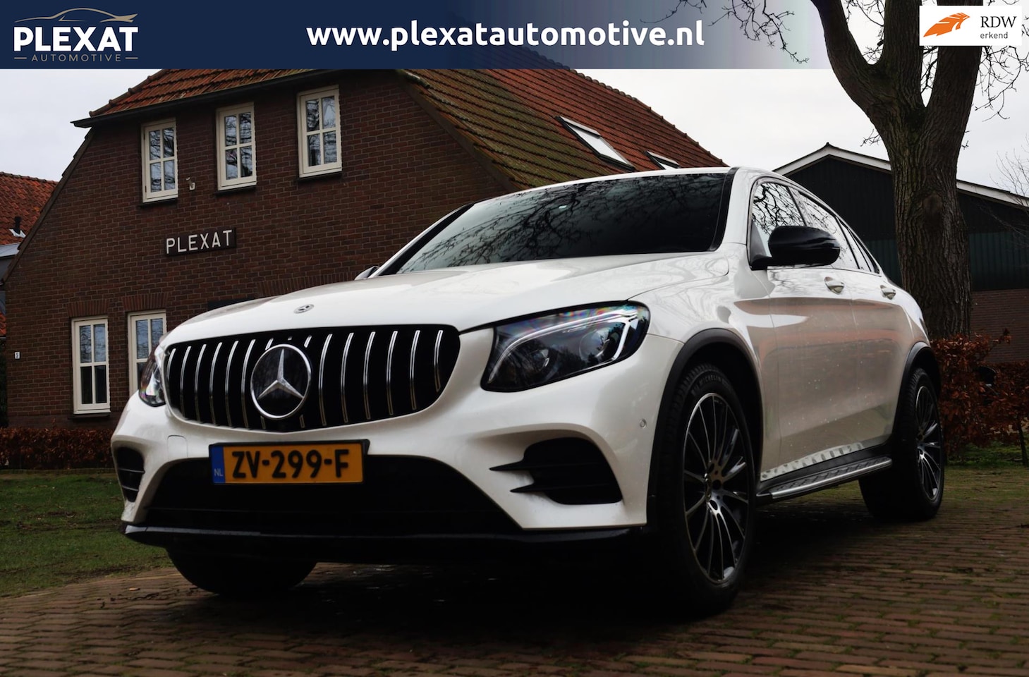 Mercedes-Benz GLC-klasse Coupé - 250 4MATIC Premium Plus Aut. | AMG-Pakket | Burmester | Schuif-Kanteldak | Full Led | Elek - AutoWereld.nl