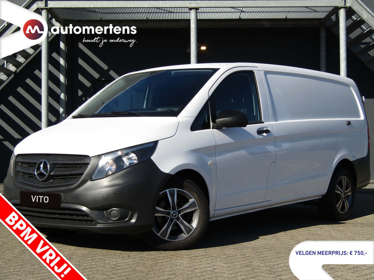 Mercedes-Benz Vito - 116 CDI 163PK L2 AUTOMAAT | * APPLE CARPLAY * ACHTERUITRIJCAMERA * STOELVERWARMING * BLUET - AutoWereld.nl