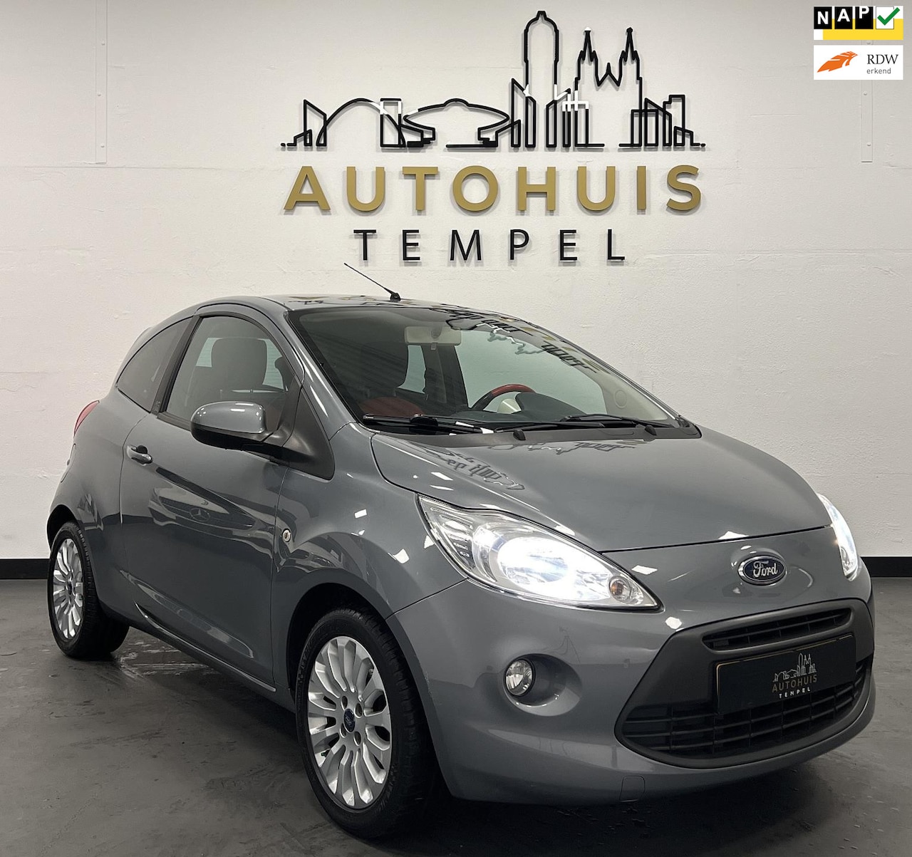 Ford Ka - 1.2 Titanium Nap Airco Elekramen Lm Velgen Nwe APK - AutoWereld.nl