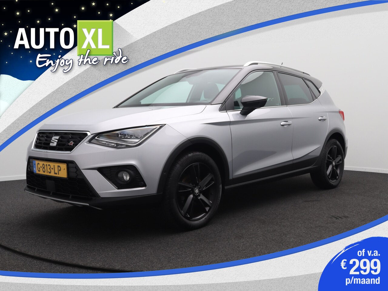 Seat Arona - 1.0 TSI Aut. FR Digi. Dash Camera Adapt. Cruise Stoelverwarming - AutoWereld.nl