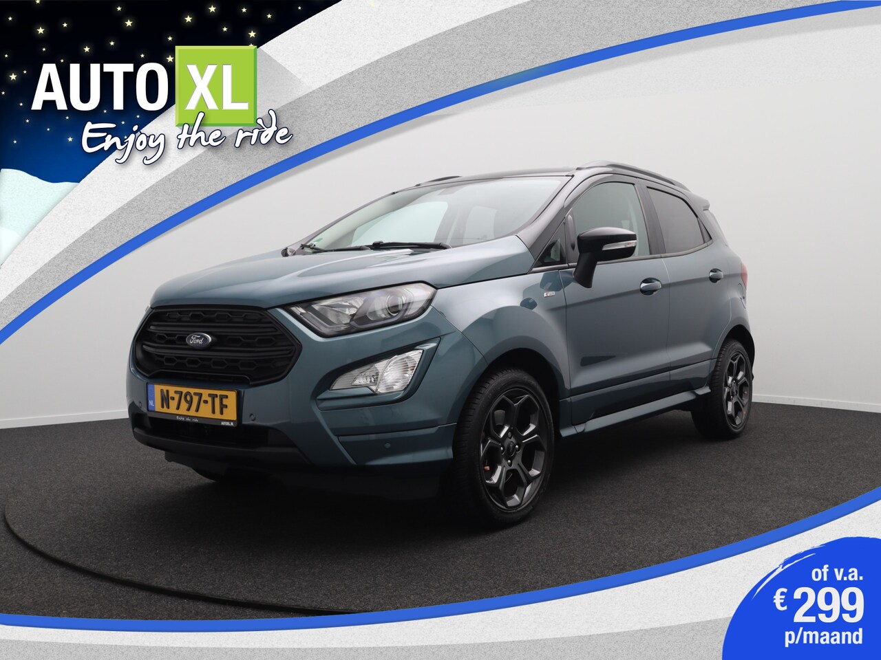 Ford EcoSport - 1.0 ST-Line Camera Carplay Climate Sportstoelen LMV 17' - AutoWereld.nl